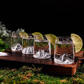 SET DE 4 VASOS TOPOGRÁFICOS PARA SHOT