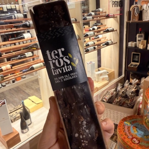 Terròs d’oli i xocolata — Pan tostado con aceite y chocolate artesano 125g
