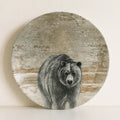 Plato hondo 21 cm de porcelana oso LACHAT