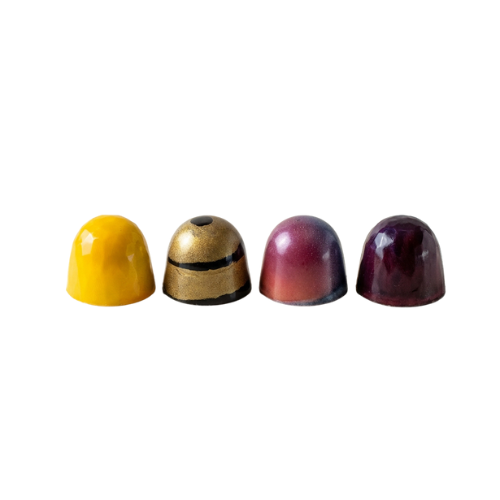 Caja de Bombones Fogony — selección gourmet de 4 unidades
