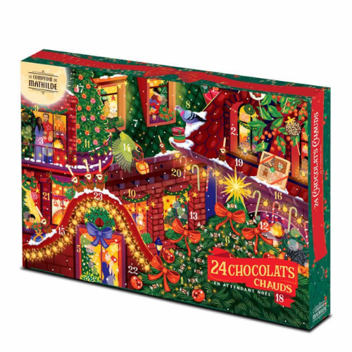 Calendario de Adviento de chocolates Calientes “En espera de Navidad” – 24×25 g