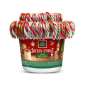 Bastones de caramelo festivos Navidad 40g