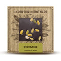 TABLETA DE CHOCOLATE NEGRO CON PISTACHOS 80gr