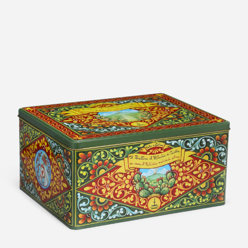 Panettone de pistacho siciliano con crema suave de pistacho verde – Dolce &amp; Gabbana (600gr)
