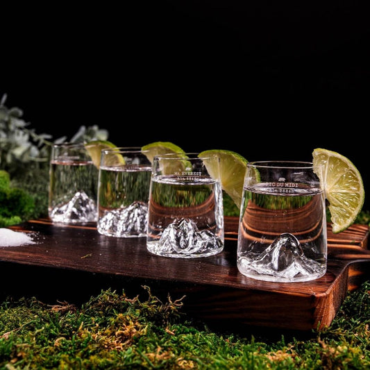SET DE 4 VASOS TOPOGRÁFICOS PARA SHOT