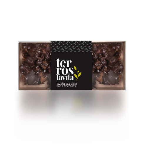 Terròs d’oli i xocolata — Pan tostado con aceite y chocolate artesano 125g