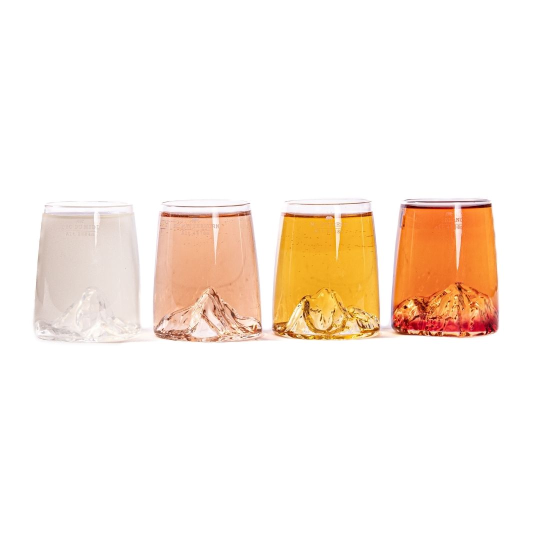 SET DE 4 VASOS TOPOGRÁFICOS PARA SHOT