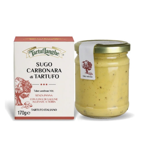 Salsa carbonara con trufa 170g