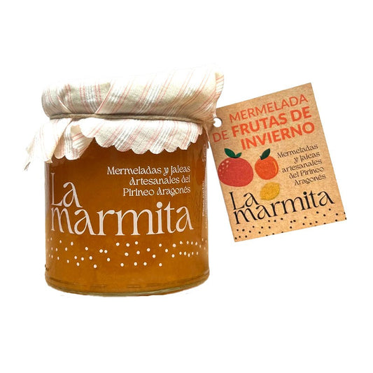 Mermelada frutos invierno La Marmita ( piña,limón,naranja,pomelo)