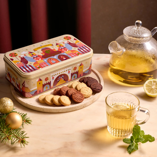 Galletas Frolle surtidas en lata navideña 280 g