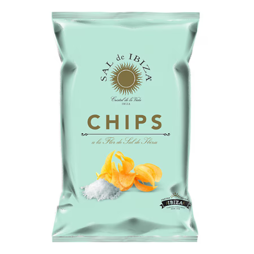 Patatas chips flor sal de Ibiza 125g