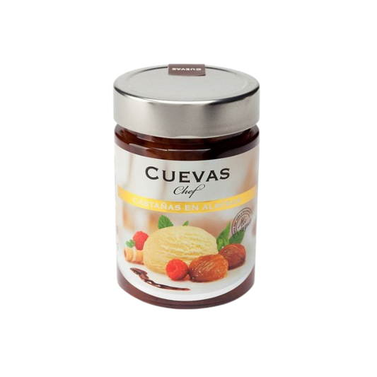CASTAÑAS EN ALMIBAR 240gr