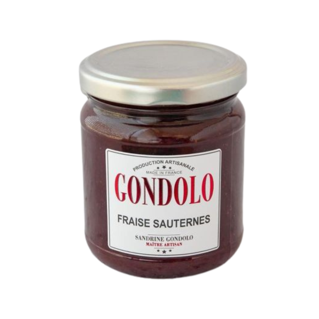 MERMELADA DE FRESAS CON SAUTERNES
