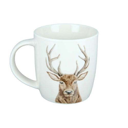 Taza de porcelana con cabeza de ciervo – 380 ml