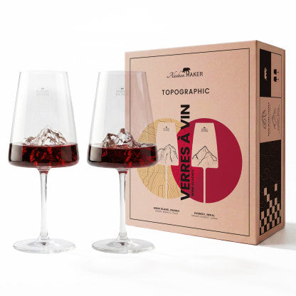 Caja con 2 copas Mont Blanc y Everest