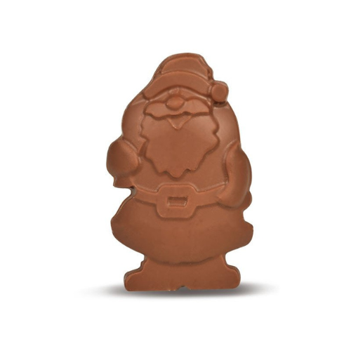 Papá Noel para morder – Chocolate con leche burbujeante 30 g