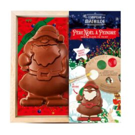 PAPA NOEL DE CHOCOLATE PARA PINTAR 140gr