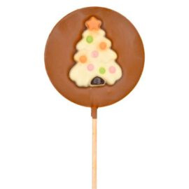 PIRULETA DE CHOCOLATE CON LECHE NAVIDAD 50gr