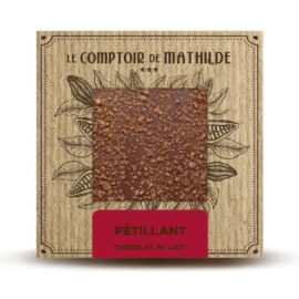 TABLETA DE CHOCOLATE CON LECHE CHISPEANTE 80gr