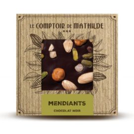 TABLETA DE CHOCOLATE NEGRO Y FRUTOS SECOS 80g