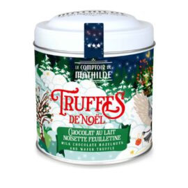 TRUFAS DE CHOCOLATE CON LECHE Y AVELLANAS NAVIDAD