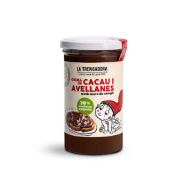 Crema de cacao i avellanas la Trencadora
