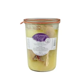 Confit de pato 2 unidades en tarro de vidrio